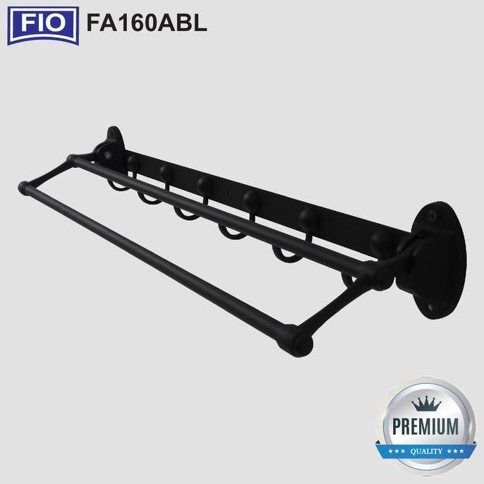 BEST PRICE - Rak Handuk Cantolan Gantungan Baju Stainless Fiorentino A160