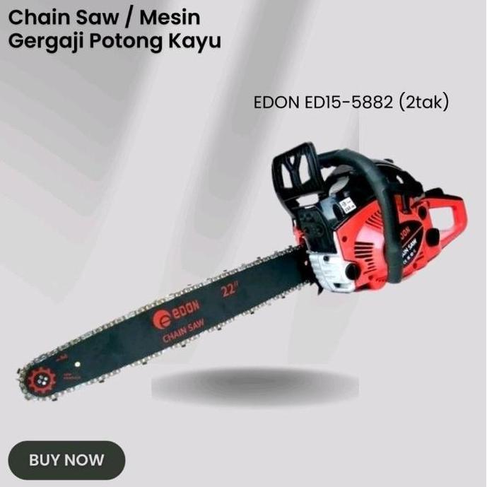 Terlaris 0Edon Mesin Chainsaw Bar 22Inch Mesin 2Tak Mesin Gergaji Kayu Mesin Potong Kayu Serbaguna