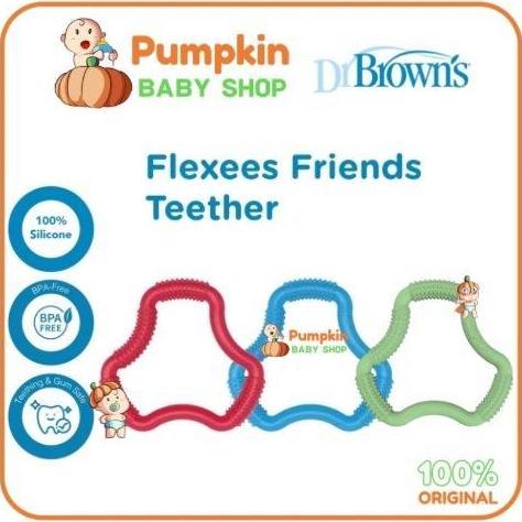 Dr Browns Flexees Teether - Gigitan Dr browns