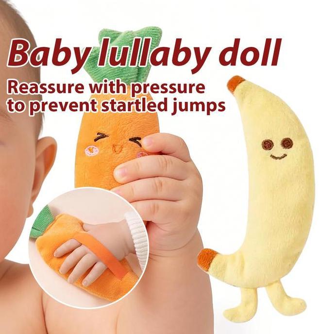 boneka tidur bayi Mainan Penenang Bayi Teman kenyamanan serbaguna all-in-one lembut tidak abrasif