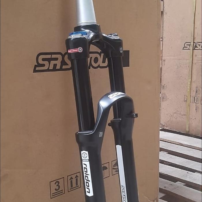 Fork 27.5 SR Suntour Raidon 32 Air Boost Travel 120 Ta15X110 Taper Lock Rebound