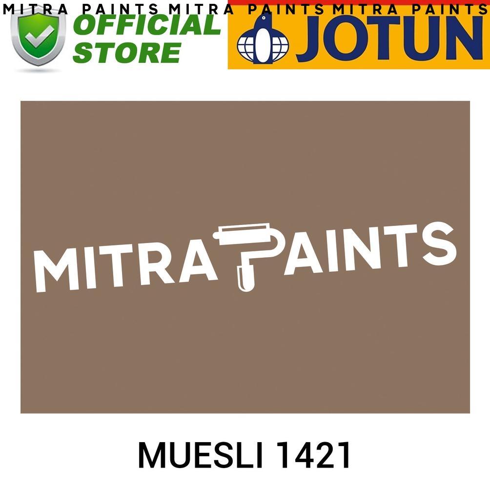 CAT TEMBOK JOTUN INTERIOR EKSTERIOR MUESLI 1421 / COKLAT