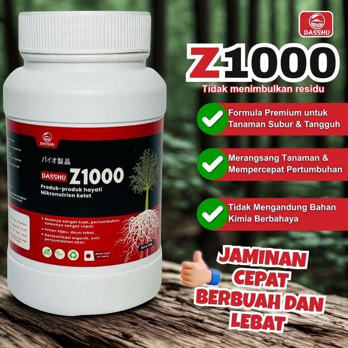 DASSHU Z1000 500 gr - Pupuk Perangsang - Akar - Tunas - Buah - 500 gr - DASSHU Z1000