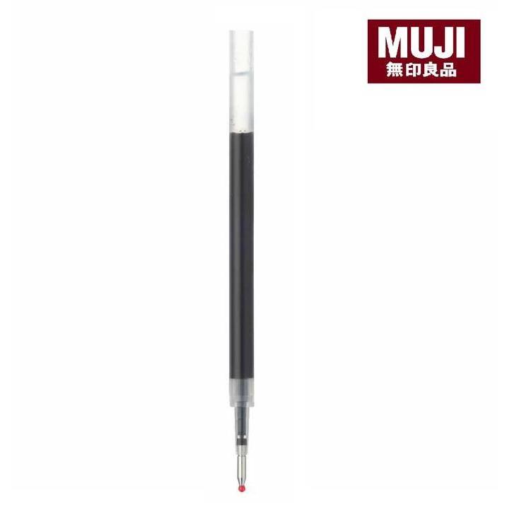 Pilihan- Muji Smooth Gel Ink Knock Type Ballpoint Pen 0.5Mm Refill