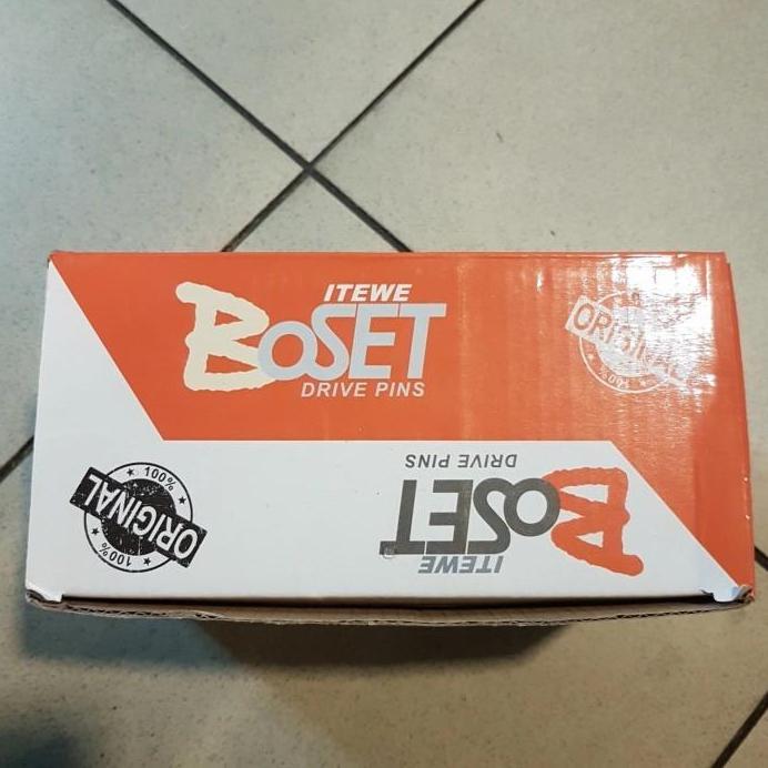 BOSET DRIVE PINS ANGLE CLIP (ORIGINAL) PAKU RAMSET L - Dia. 8.5mm Panjang 3 cm