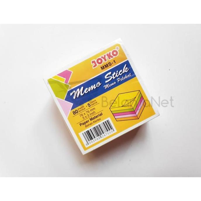 New- Joyko Memo Stick Mms-1 | Post It | Sticky Notes