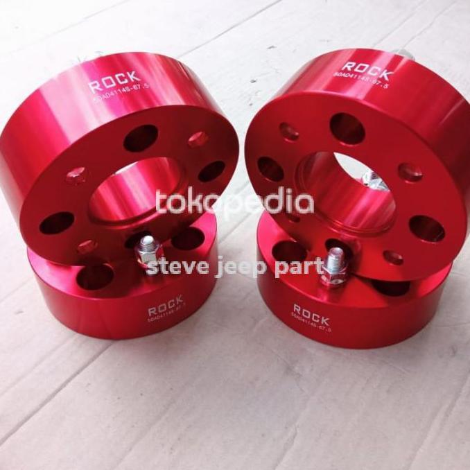 VIRALL ADAPTOR RODA/SPACER VELG ALUMUNIUM KIJANG 5CM ROCK //