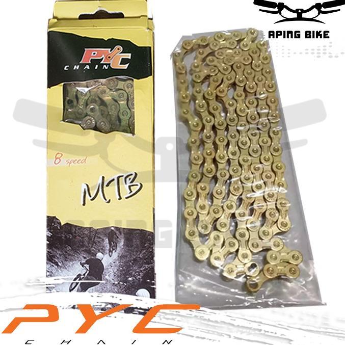 Rantai Sepeda 8 Speed Pyc P8003  Rante Chain Pyc P8003 Termurah