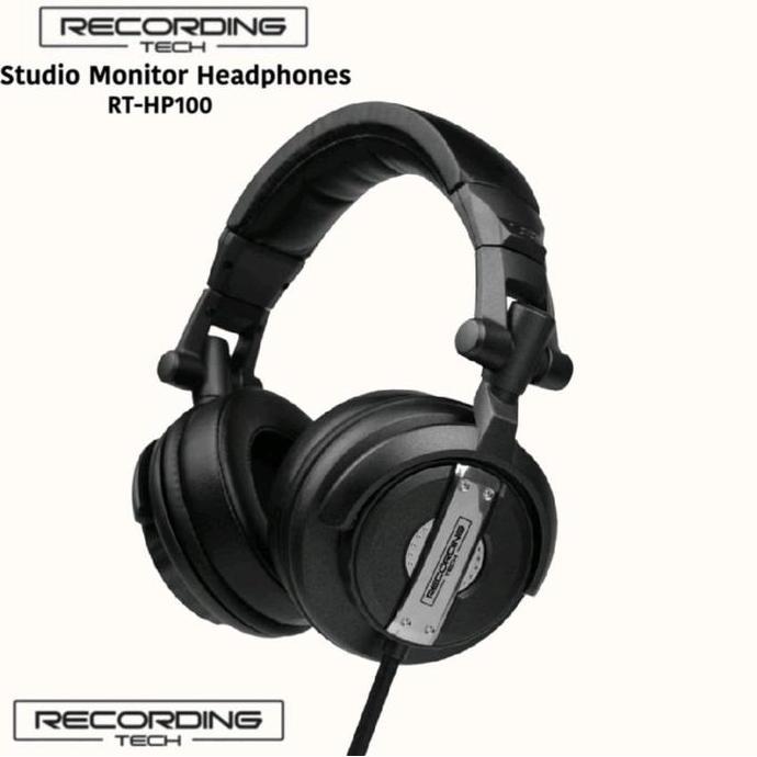 Geluid- Recording Tech Rt 100 Headphone Studio Monitor Rt -100