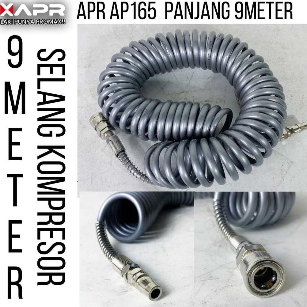 APR selang kompresor AP165 9METER APR  XAPR spiral 5x8mm kualitas premium AP164 6METER