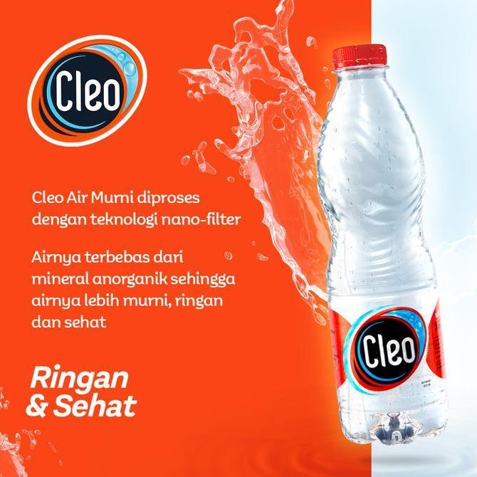 Pije- Air Mineral Cleo Cup Botol Galon 120 150 220 330 550 750 1500 Ml 1L 1,5L 19L 19 Liter Smart Mi