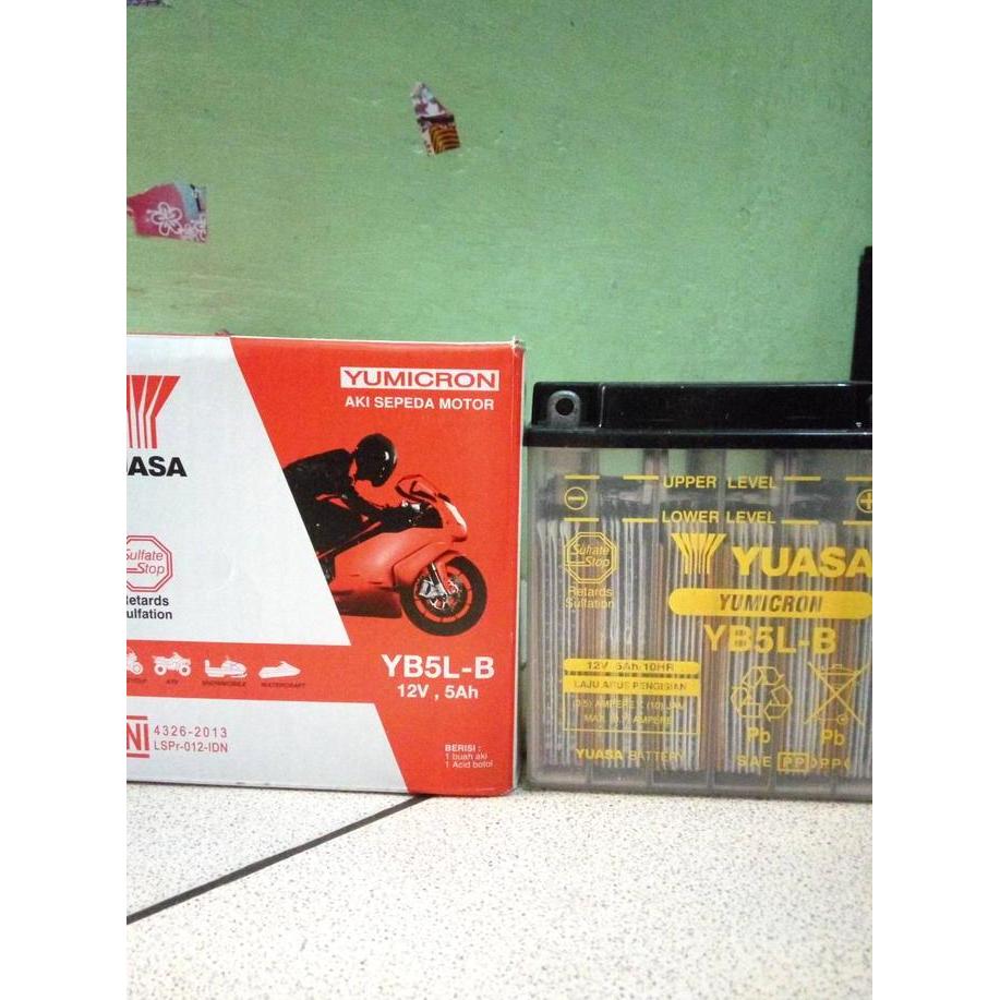 YUASA YB-5LB TERBAIK