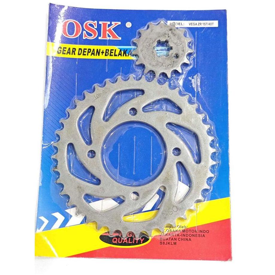 Gear Gir Pres Set Depan Belakang Vega Zr / Vega Force