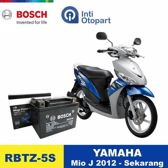 ACCU AKI MOTOR YAMAHA MIO J ORIGINAL BOSCH TERBAIK