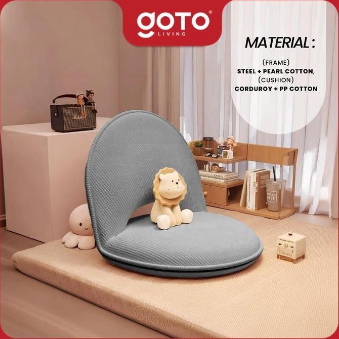 FLASH SALE - Goto [COD] Nesta Kursi Lipat Santai Depan TV Sandaran Sofa Lesehan Empuk Portable Nyama