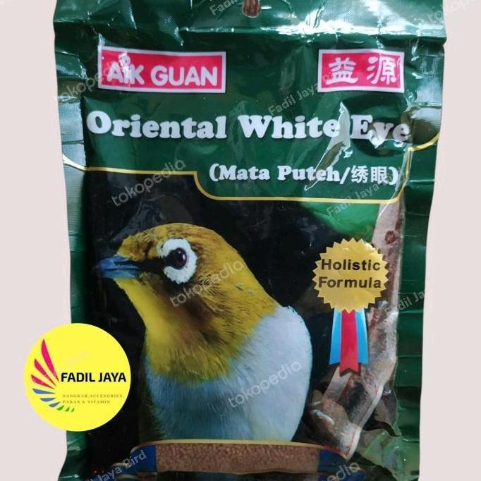 Aikguan Voer Aik Guan Pakan Burung Pleci Oriental Mata Putih 225 Gram