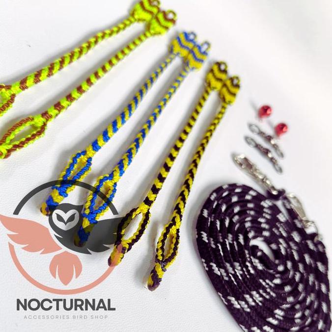 Pat- New- Arabian Jesse Burung Hantu Dan Elang Alap-Alap Cg Bwk Gagak Java Owlet Tali Angklet/Anklet