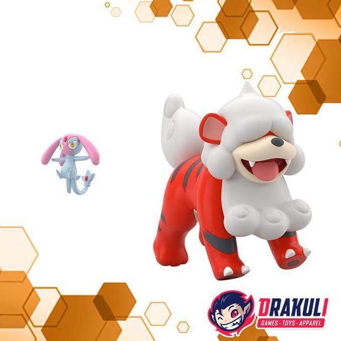 Toys BANDAI Pokemon Scale World Hisui Region - Mesprit & Hisuian Growlithe