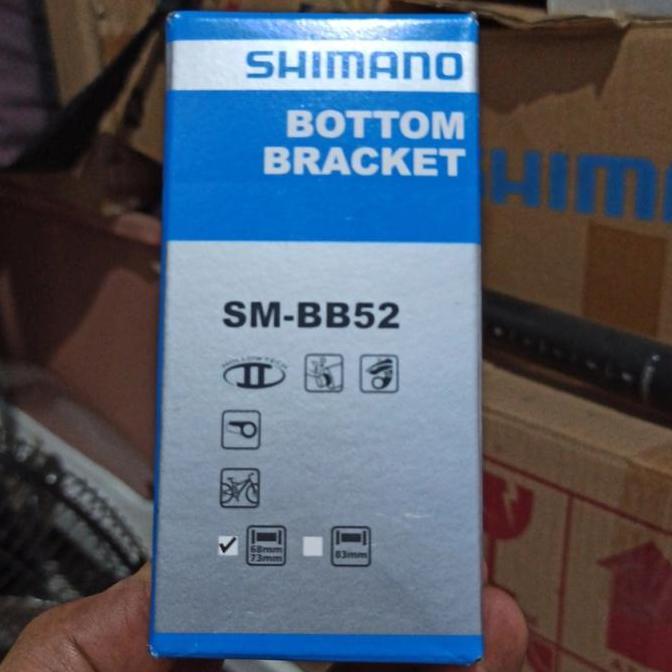 BB Shimano HTII Untuk Crank XT SLX Deore Alivio Acera