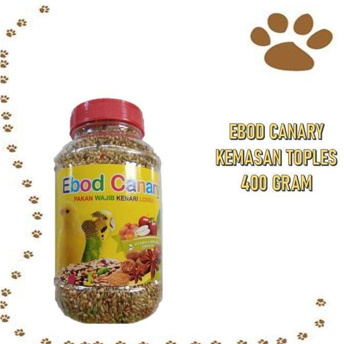 Ebod Canary Toples Makanan Harian Burung