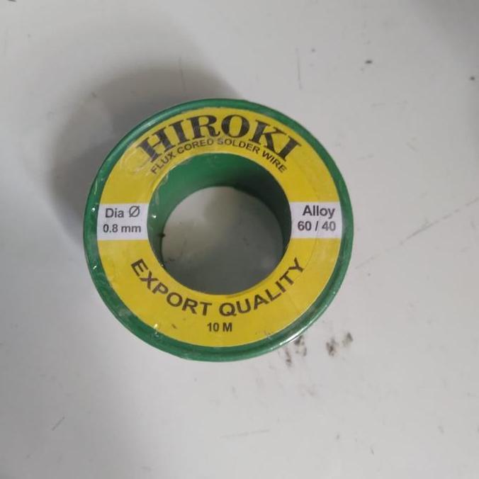 timah solder 10 meter 1 rol kecil bagus cepat lumer berkualitas