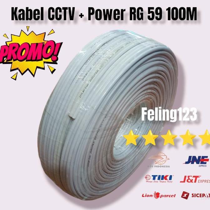 KABEL CCTV COAXIAL + POWER RG59