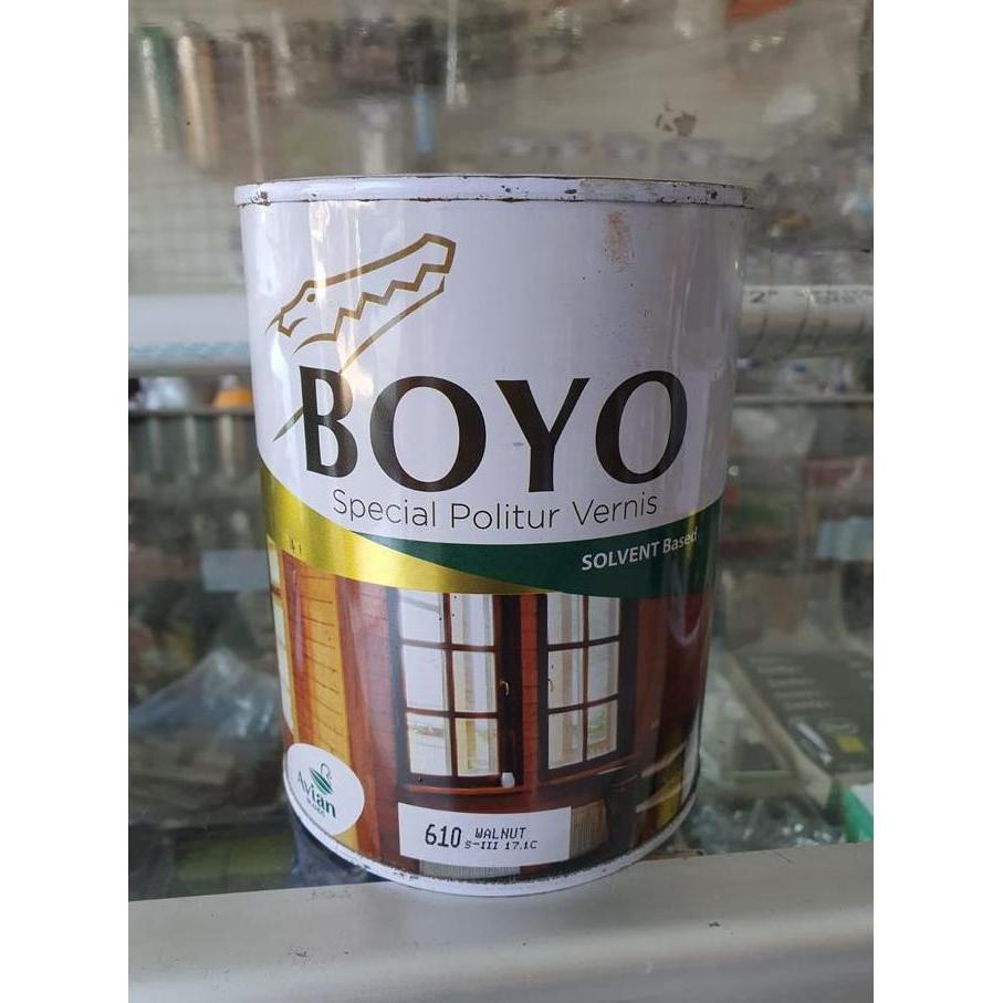 CAT BOYO POLITUR KAYU 1KG WARNA VERNIS | CAT AVIAN BOYO PLITUR VERNIS