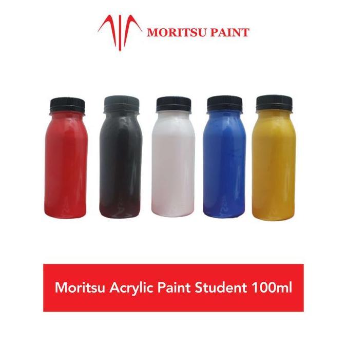 Cat Lukis Moritsu 100ml Edisi Pelajar / Cat Akrilik Moritsu Student Edition untuk Cat Painting