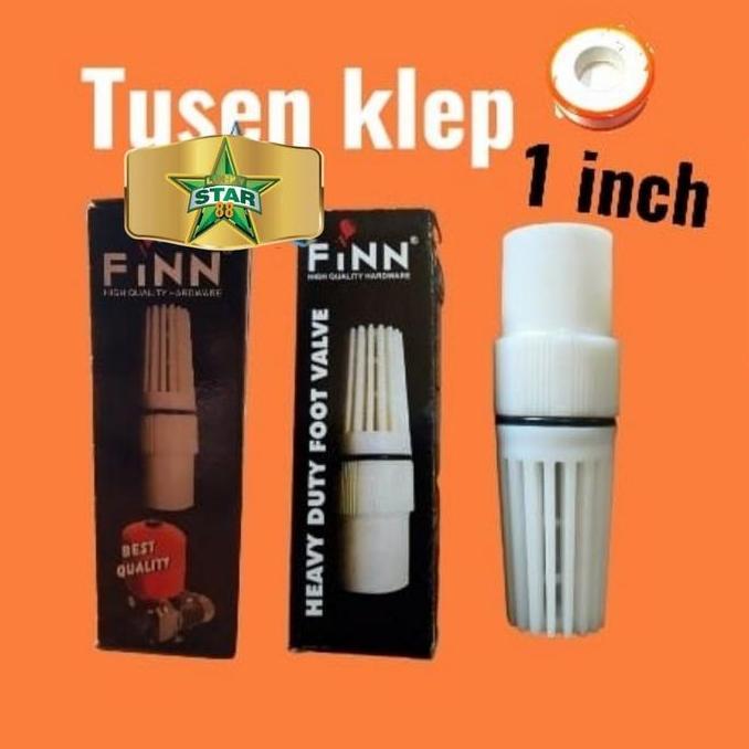 TUSEN KLEP 1 INCH FOOT VALVE SHIMIZU MATA JET PUMP SANYO KIP READY