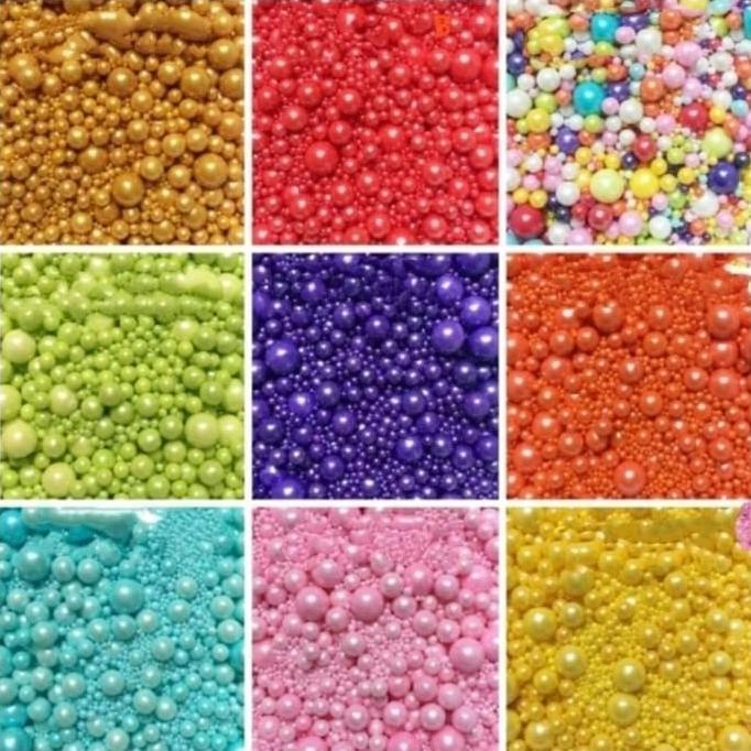 Pilihan- Sprinkle 100Gr Warna Warni, Trimit Kue, Sprinkle Cake, Taburan Kue