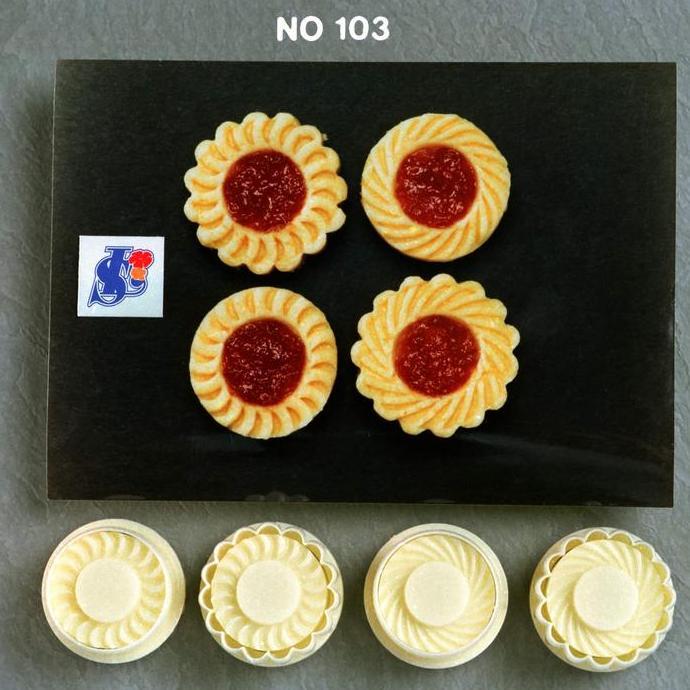 Sin Lian Cetakan SinLian Kue Kering Acuan Kuih Jam Tat Cetakan Nastar Nanas 101 103 104 106 107 111 