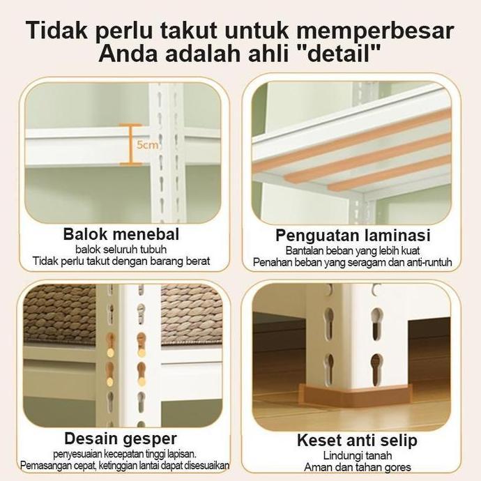 Rak buku besi kukuh,rak besi 5 tingkat,rak buku besi,rak jualan dagangan,rak lemari serbaguna,rak ko