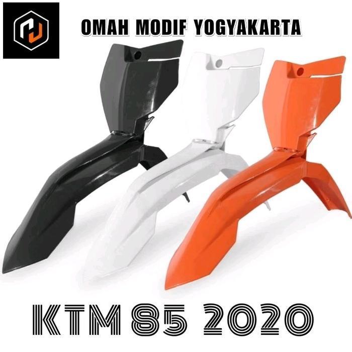 Slebor Depan Papan Nomer Ktm 85 2020 Spakbor Sparkboard Plat Nomor Universal Modif Crf Klx Wr 155 Hr