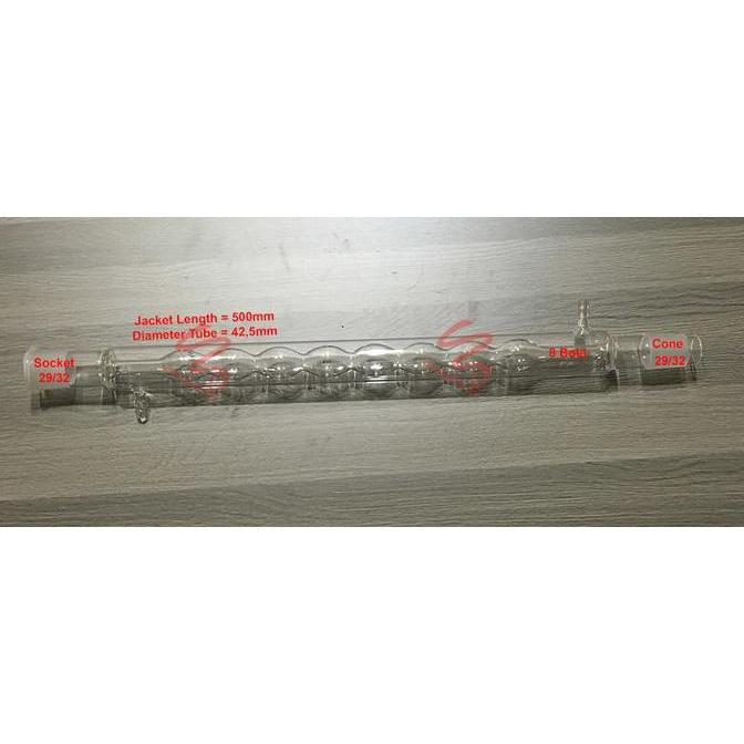 civicoack- Kondensor Bola 40Cm. NS 29/32 | Bulb Condensor | Reflux Diskon