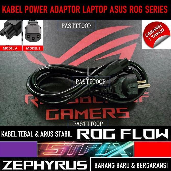 KABEL POWER LAPTOP ASUS ROG G15 G513 G14 G713 STRIX G533 3 LUBANG MURAH