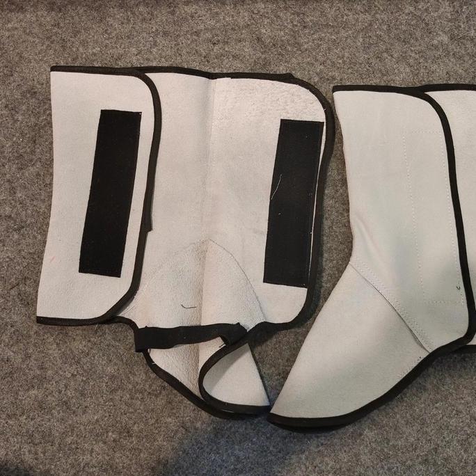 Terbaikproduk- Apron Las Kaki Kulit