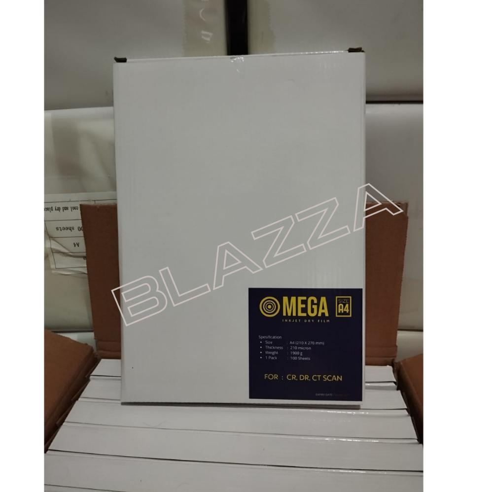 Paper Medical Imaging Inkjet Dry Film Radiologi Rontgen X-Ray Omega Blue ukuran A4