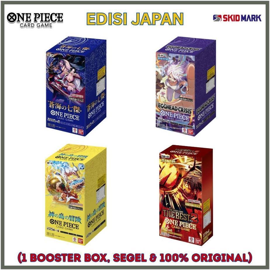 Kartu One Piece Japan Card Game Booster Box