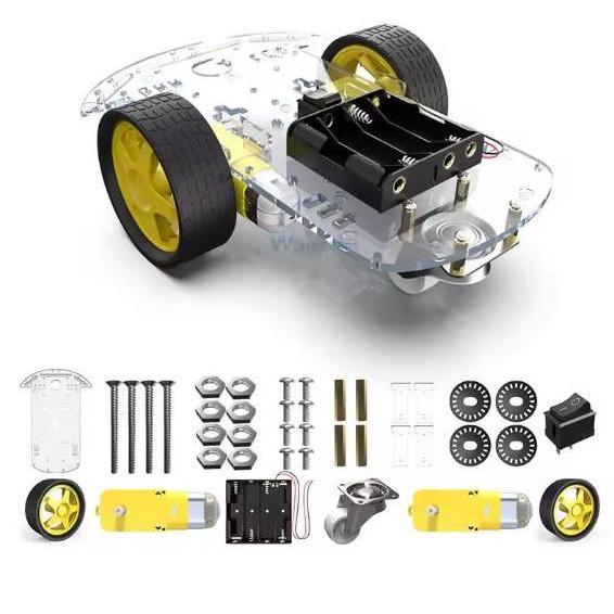 Pilihan - Motor Smart Robot Car Chassis Kit 2Wd