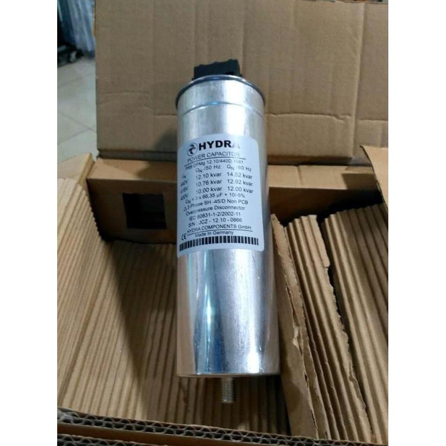 HYDRA KAPASITOR 5 KVAR 400V 3 X 33,45 UF MADE IN GERMANY 5KVAR DISKON
