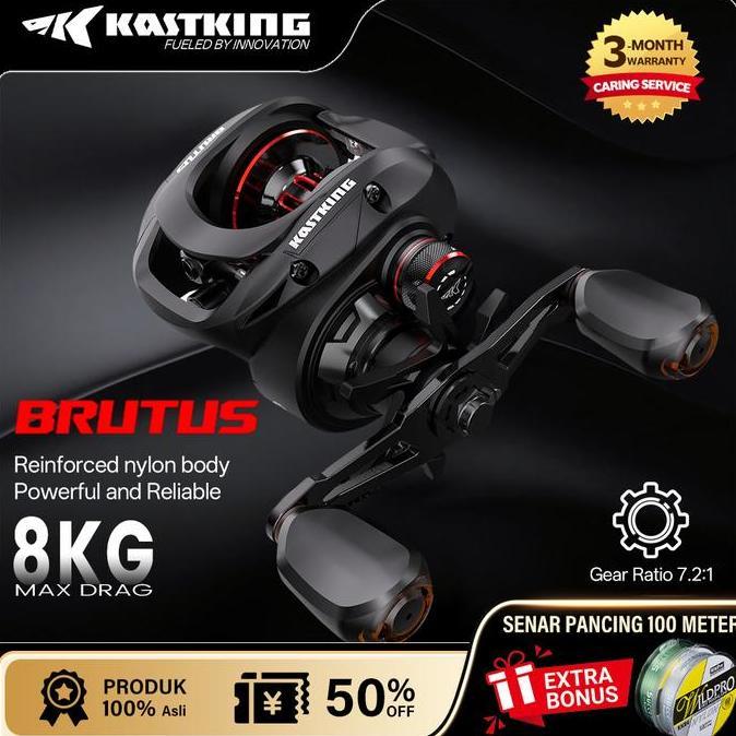 [OFFICIAL] SeaHunter x KASTKING BRUTUS & Brutus Pro Reel BC Reel Pancing, Saltwater Reel Baitcasting