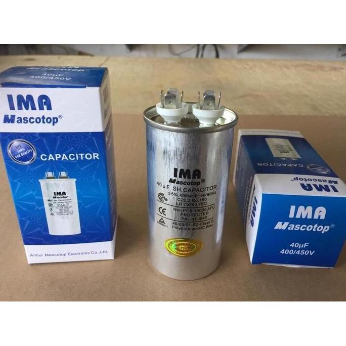 KAPASITOR AC 40 UF/CAPASITOR AC 40 UF "IMA" PROMO