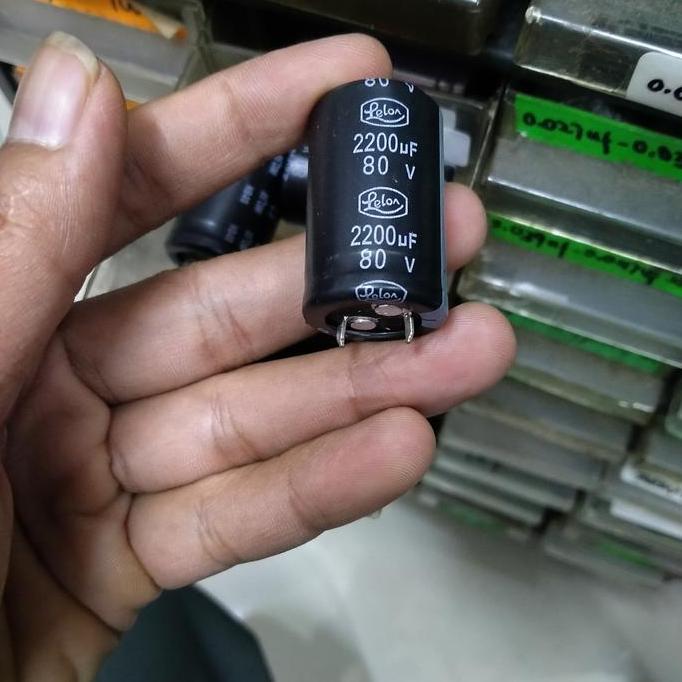 KAPASITOR ELCO 2200UF 80V BERGARANSI