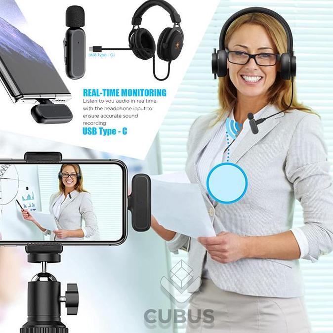 COSTA True Dual TX Wireless Microphone Lavalier Clip On Monitoring Mikrofon