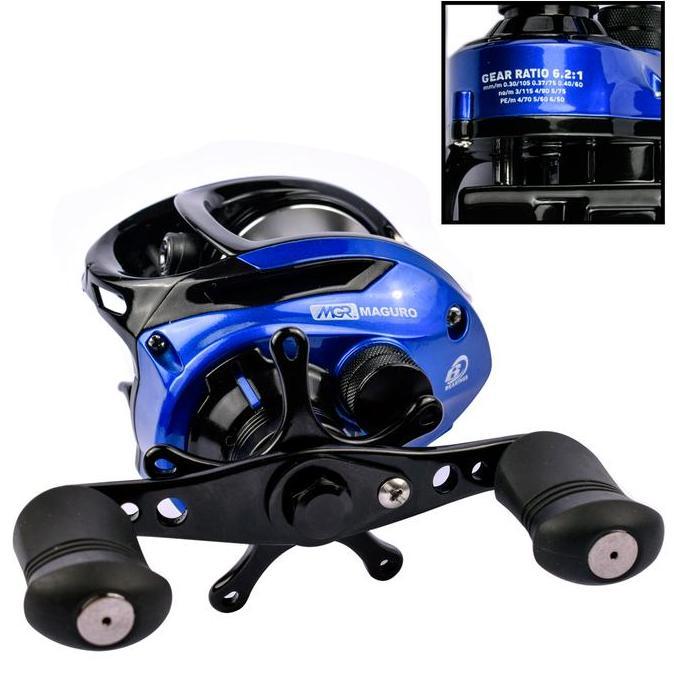 Reel BC MAGURO COSMIC 101SH | Bait Casting | Handle Kiri | Sungai Kolam Laut Danau ~ Indonesia Meman