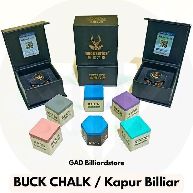 BUCK SERIES CHALK BILLIARD | BUCK Kapur Billiar