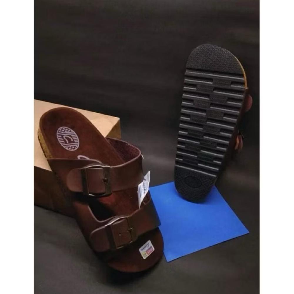 OFFICIAL PROMO Sandal Pria carwil kulit Terbaru original / Sandal Kulit Pria / Sandal Jepit Pria / S