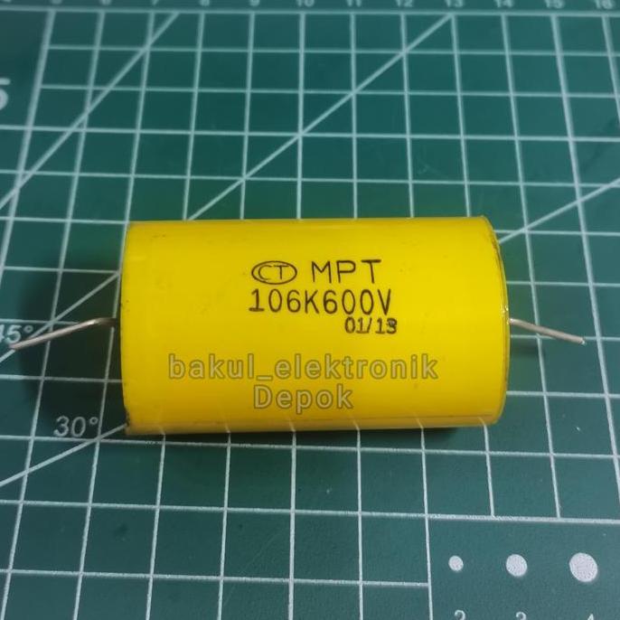 CAPACITOR 10UF 600V 106 106K600V ASLI