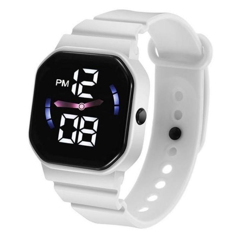 HEMAT JAM TANGAN LED DIGITAL PRIA WANITA PETAK COUPLE ELEKTRONIK FASHION