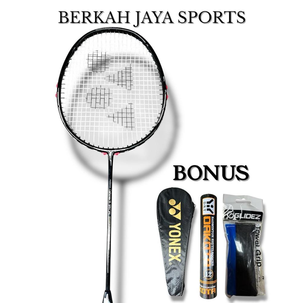 BESTPROMO Raket BadmintonCarbonex 21 Bonus kok termurah